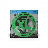 Струни для електрогітар DADDARIO EXL130 XL NICKEL WOUND EXTRA SUPER LIGHT (08-38) - JCS.UA