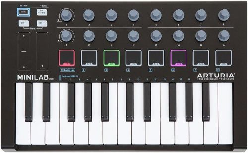 MIDI-клавиатура Arturia MiniLab MKII Black Edition - JCS.UA