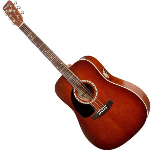 Акустическая левосторонняя гитара A&L 026371 - Cedar Antique Burst Left QI - JCS.UA фото 2