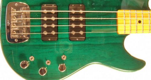 Бас-гитара G&L L2000 FOUR STRINGS (Clear Forest Green, maple) №CLF45542 - JCS.UA фото 4