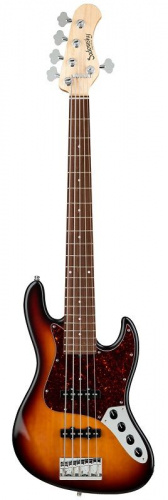 Бас-гитара SADOWSKY MetroLine 21-Fret Vintage J/J Bass, Alder, 5-String ('59 Burst Transparent High Polish) - JCS.UA