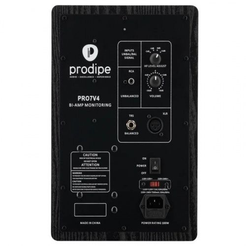 Студийный монитор Prodipe Pro 7 V4 (Black Wood) - JCS.UA фото 3