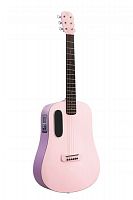 Електроакустична гітара з вбудованими ефектами Blue Lava (36") Coral Pink - JCS.UA