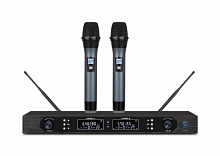 Бездротова мікрофонна система Emiter-S TA-U803H із ручними мікрофонами - JCS.UA