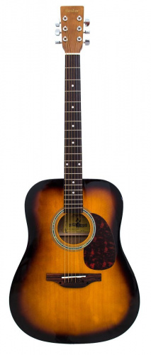 Акустическая гитара MAXTONE WGC408N (SB) - JCS.UA