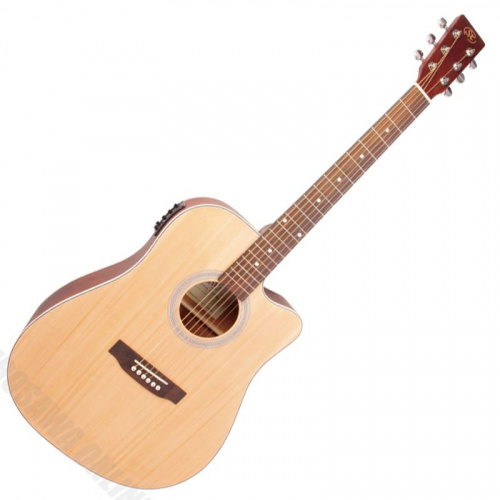 Електроакустична гітара SX SD204CE - JCS.UA фото 2