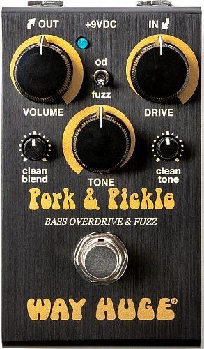 Dunlop Way Huge WM91 Smalls Pork & Pickle Bass Overdrive & Fuzz