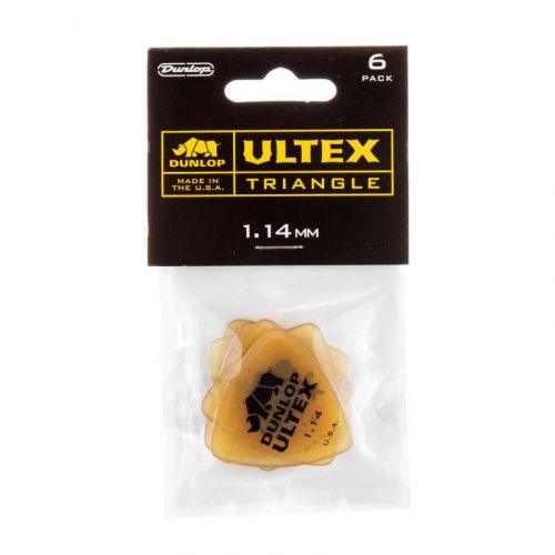 Медиаторы DUNLOP 426P1.14 ULTEX TRIANGLE PICK 1.14MM - JCS.UA фото 4