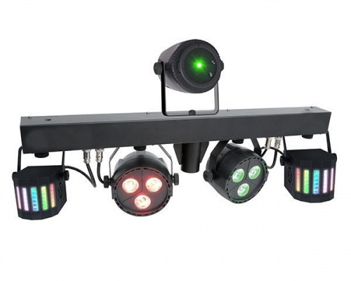 Комплект світлового обладнання New Light PL-31O LED Par Can Set LED Par & LED Derby & Laser - JCS.UA фото 2