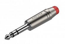 Разъем Roxtone RJ3PP-RD-NN Jack 6.3mm (stereo) - JCS.UA