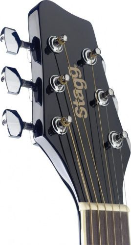Электроакустическая гитара STAGG SA20ACE BLK - JCS.UA фото 2